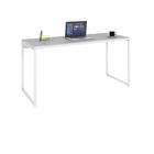 Mesa Kuadra Office 150x60x75cm Estrutura Branca