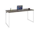 Mesa Kuadra Office 150x60x75cm Estrutura Branca