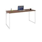 Mesa Kuadra Office 150x60x75cm Estrutura Branca