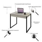 Mesa Kuadra Office 90x60x75cm C/02 Gavetas