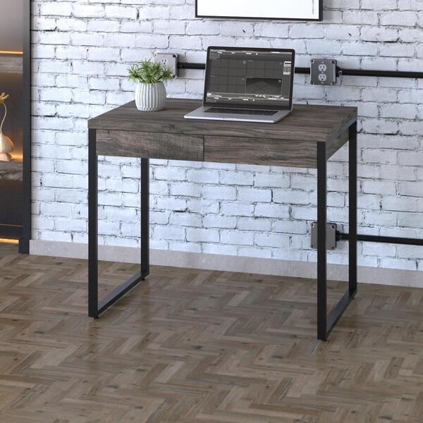 Mesa Kuadra Office 90x60x75cm C/02 Gavetas