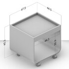 Mesa Lateral 1 Nicho Índia  Branco