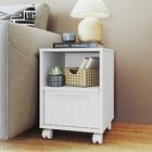 Mesa Lateral 1 Porta Basculante 1 Prateleira Bpp 38 Linha Lin