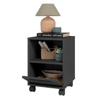 Mesa Lateral 1 Porta Basculante 1 Prateleira Bpp 38 Linha Lin