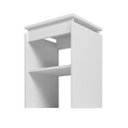 Mesa Lateral 1 Prateleira Bm 102 Linha Float – Brv Móveis