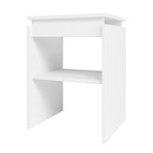 Mesa Lateral 1 Prateleira Bm 102 Linha Float – Brv Móveis