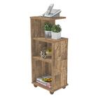 Mesa Lateral 33cm Com Prateleiras Multimóveis Cr45124