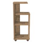 Mesa Lateral 33cm Com Prateleiras Multimóveis Cr45124