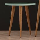 Mesa Lateral 44cm Mdf Legs Patrimar