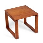 Mesa Lateral 55x55cm Craft Artemobili Garapa