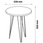 Mesa Lateral 62cm Mdf Evolution Patrimar