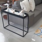 Mesa Lateral 80cm Máli  Preto