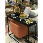 Mesa Lateral 80cm Máli  Preto