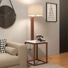 Mesa Lateral Abajur Off White Amêndoa