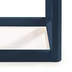 Mesa Lateral Alta Square Azul Marinho