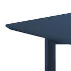 Mesa Lateral Alta Square Azul Marinho