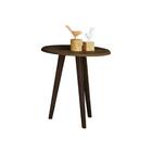 Mesa Lateral Amarante Madeira Rústica