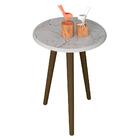 Mesa Lateral Amarante Marmorizada Carrara