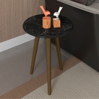 Mesa Lateral Amarante Marmorizada Nero