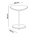 Mesa Lateral Apoio Mdf 45cm Multimóveis Cr45302