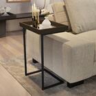 Mesa Lateral Apoio Para Sofá Com Espelho Jb 4774 - Canela Com