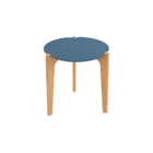 Mesa Lateral Arredondada Guatemala Azul Lord Freijó