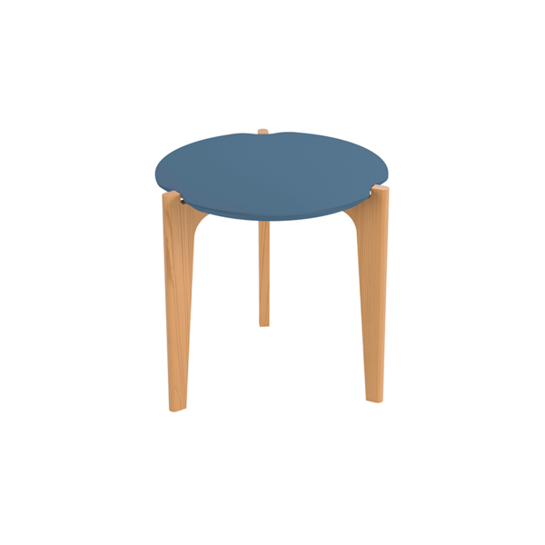 Mesa Lateral Arredondada Guatemala Azul Lord Freijó