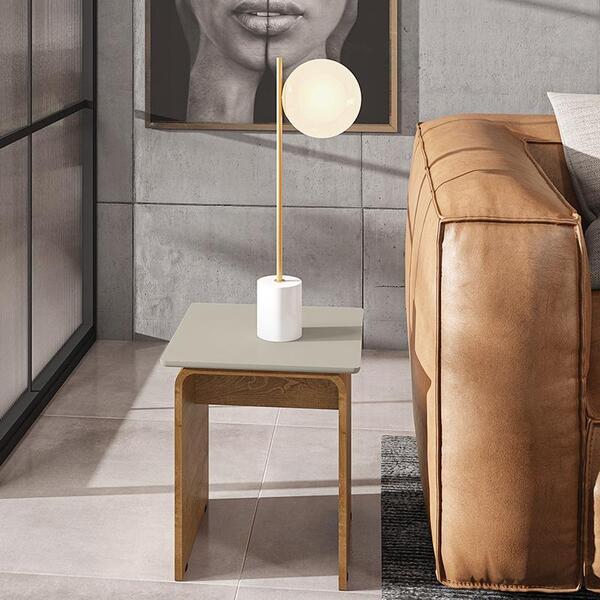 Mesa Lateral Baixa Sala De Estar Lilibeth