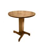 Mesa Lateral Bardek Em Madeira Pinus - Nozes