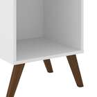 Mesa Lateral Bhima Branco Gelo