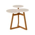 Mesa Lateral Bremen Off White Nature