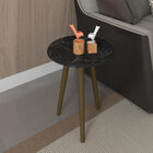 Mesa Lateral Brilhante Nero – Bechara Móveis