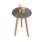 Mesa Lateral Brilhante Titanium - Bechara Móveis