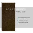 Mesa Lateral/cabeceira Madeirada E Tubos Ouro Velho Carraro