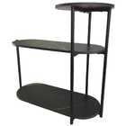 Mesa Lateral Canto 3 Andares Mesinha Cabeceira Sala Quarto Es