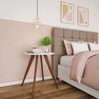 Mesa Lateral Catherine Redonda Off White