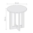 Mesa Lateral Celestre Pérola Nature