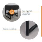 Mesa Lateral Com Gaveta Estilo Industrial Concept Cabecasa Ma