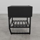 Mesa Lateral Com Gaveta Estilo Industrial Concept Cabecasa Ma