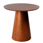 Mesa Lateral Cone Madeira Curupixá Ø 70cm