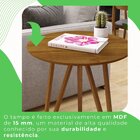 Mesa Lateral Corinto 70 Cm Amadeirado / Mel