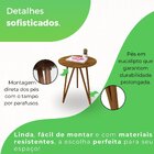 Mesa Lateral Corinto 70 Cm Amadeirado / Mel