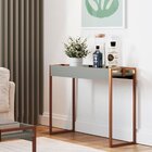 Mesa Lateral Coumbia Retangular Verti Verde\