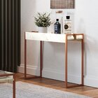 Mesa Lateral Coumbia Retangular Volakas Volakas