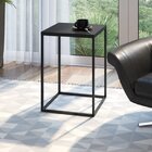 Mesa Lateral Cube Grande Linha Complementos Preto