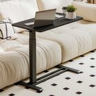 Mesa Lateral De Altura Ajustável 70x66cm Flexispot Grafite Gr