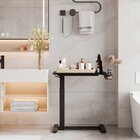 Mesa Lateral De Altura Ajustável 70x66cm Flexispot Grafite Gr