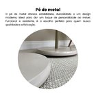 Mesa Lateral De Apoio 100% Mdf Alta Bel Off White