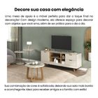 Mesa Lateral De Apoio 100% Mdf Alta Bel Off White