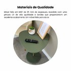 Mesa Lateral De Apoio 100% Mdf Bel Alta Artely Menta